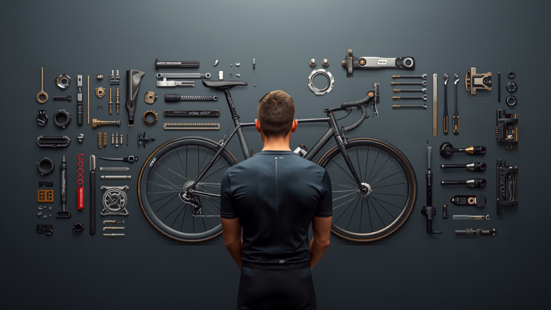 Bicycle components display